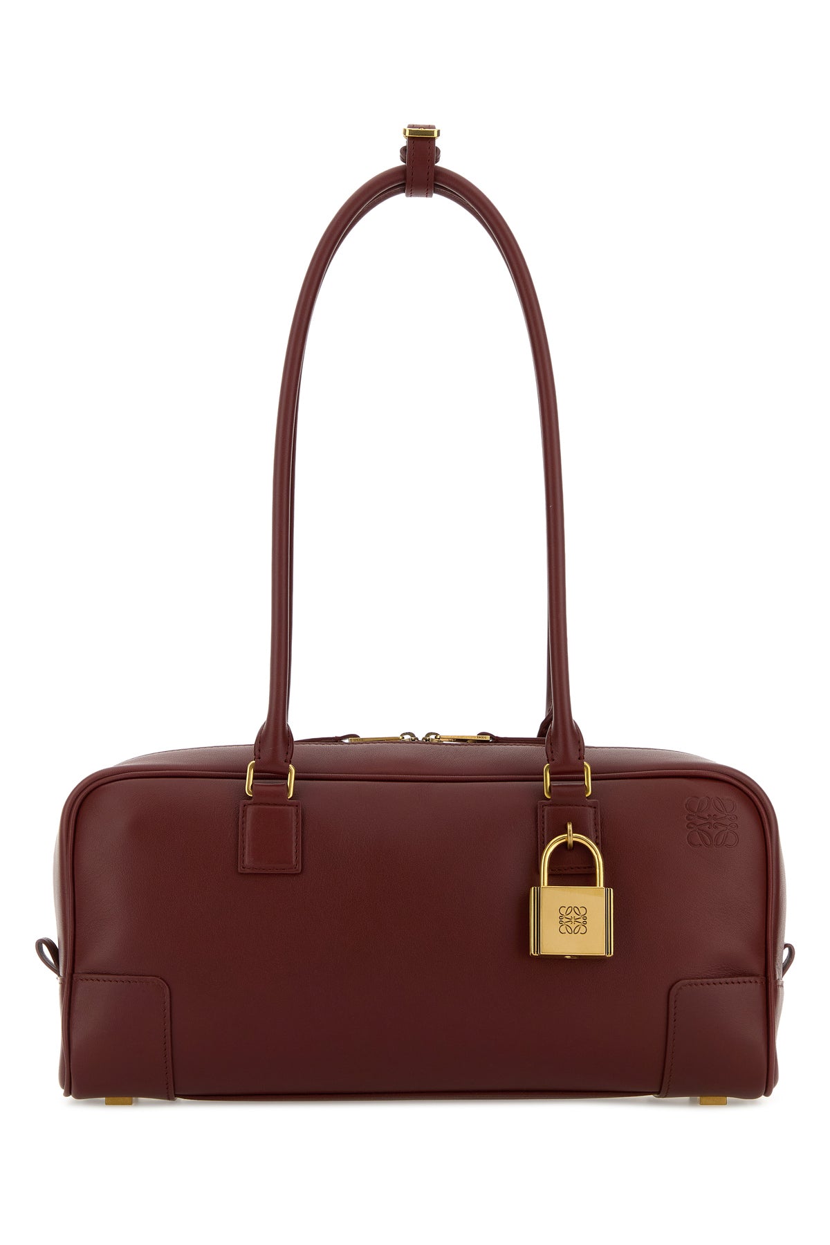 Loewe Borsa a spalla Amazona 31 in pelle bordeaux