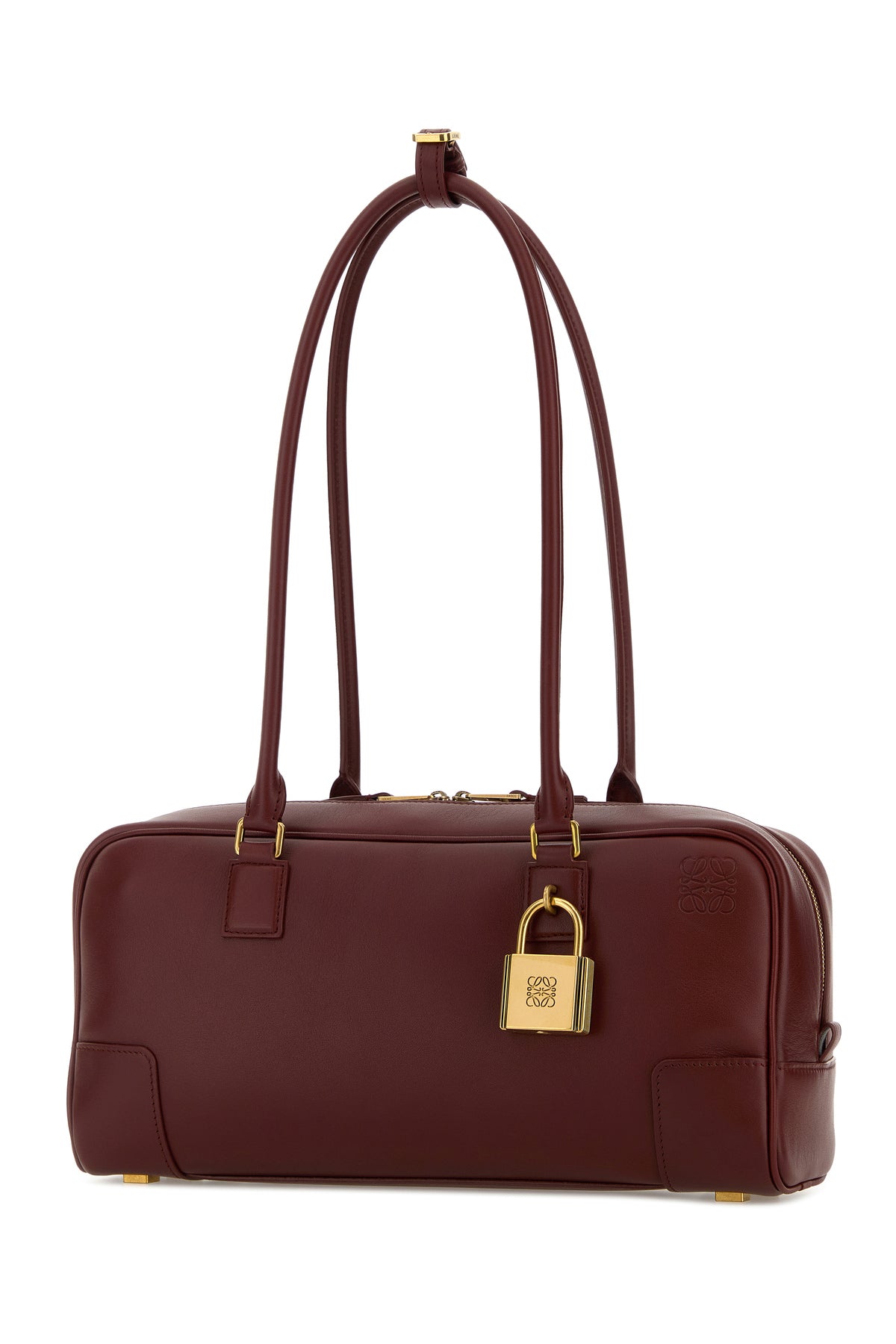 Loewe Borsa a spalla Amazona 31 in pelle bordeaux, view 2