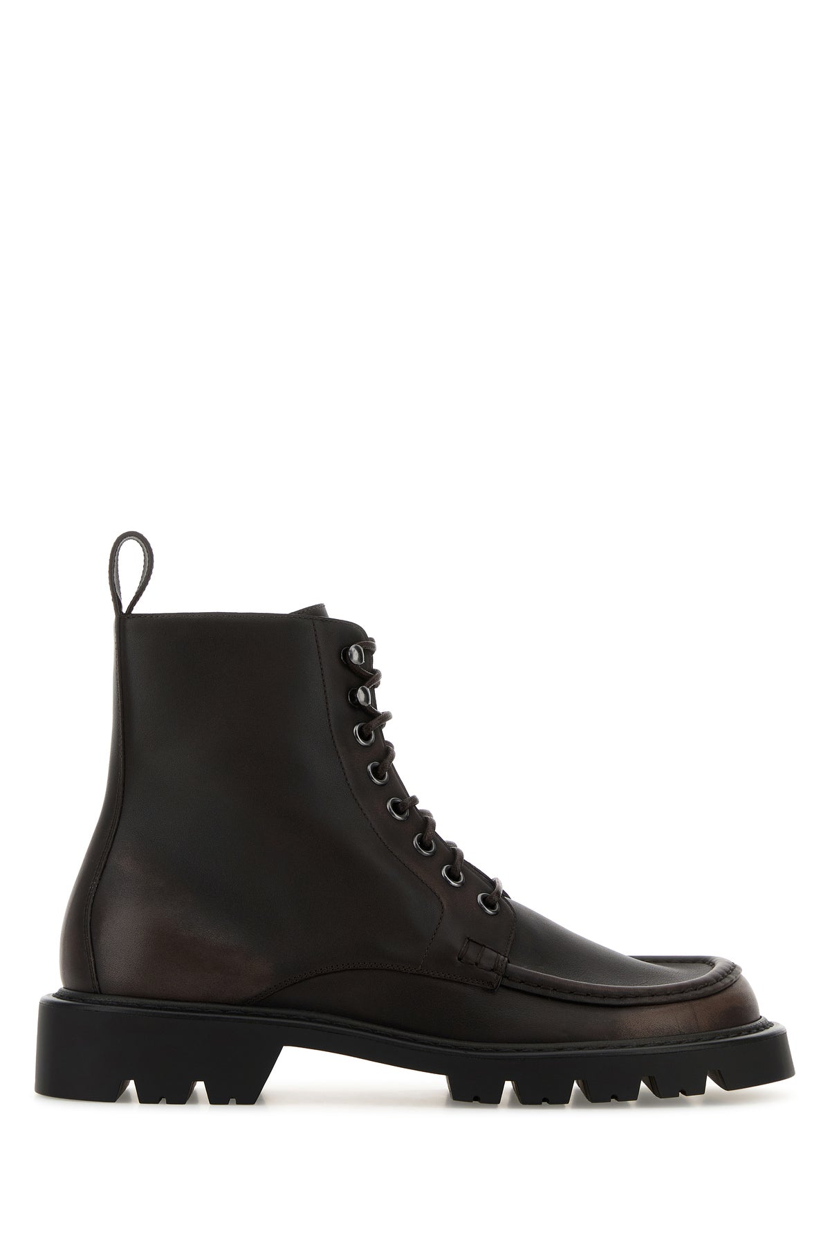 Loewe Stivaletti Sierra in pelle testa di moro