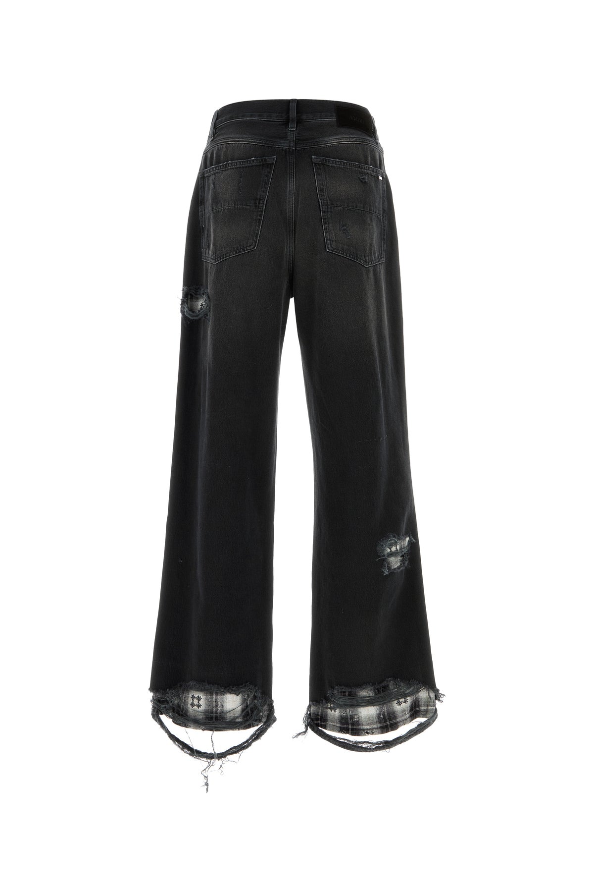 Amiri Jeans in denim nero, view 2