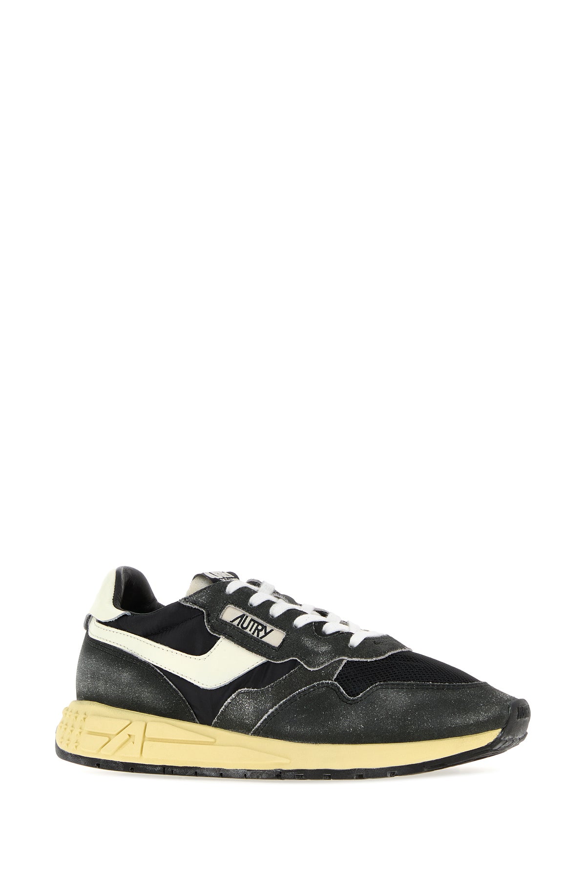Autry Sneakers Reelwind multicolor in tessuto e pelle scamosciata, view 2