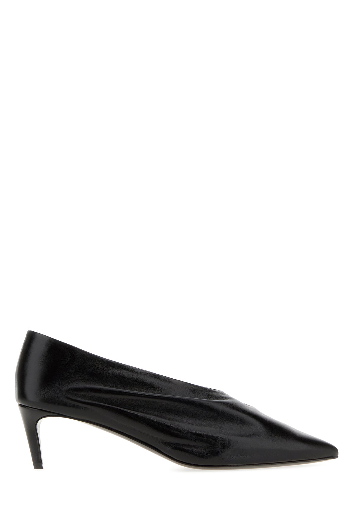 KHAITE Scarpe con tacco Miriam in pelle nera