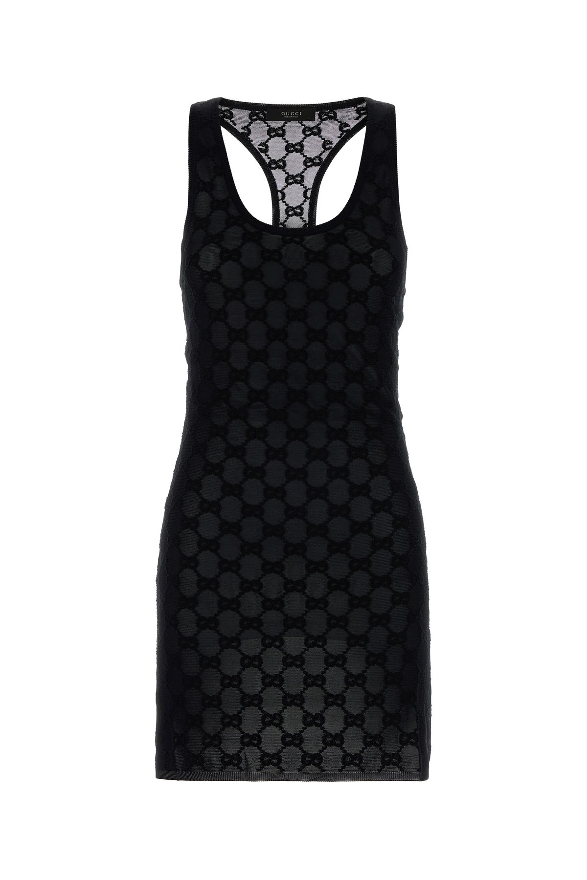 Gucci Abito in misto viscosa blu notte