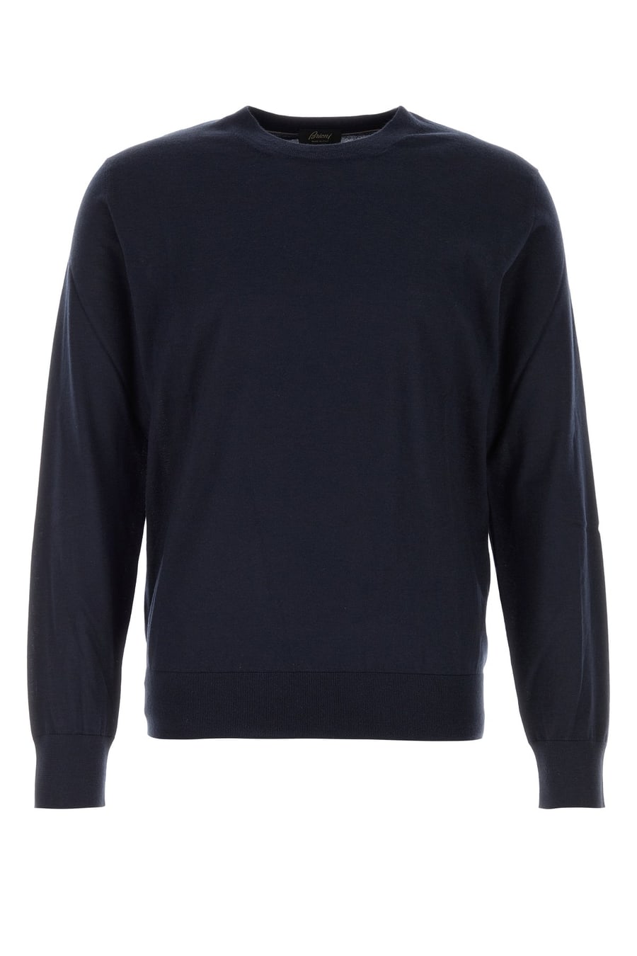 BRIONI Maglione in misto cashmere blu notte