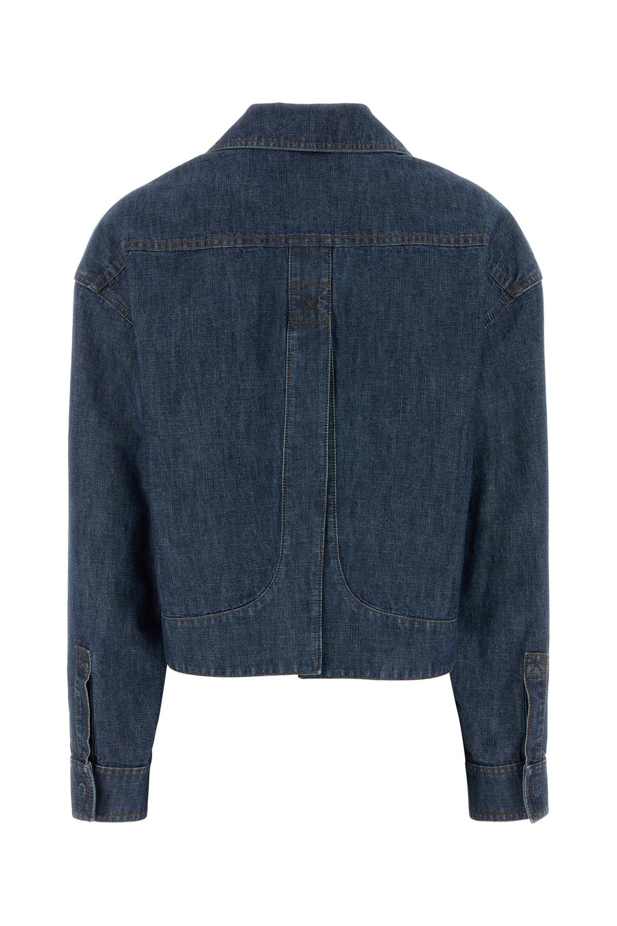 Fendi Camicia in denim, view 2