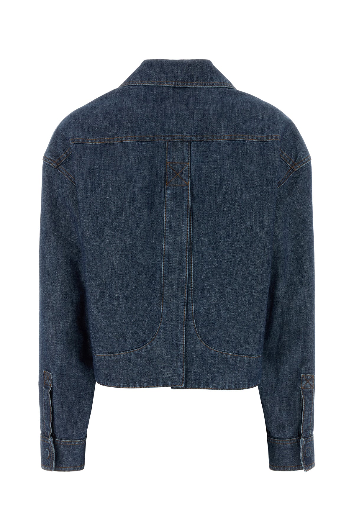 Fendi Camicia in denim, view 2