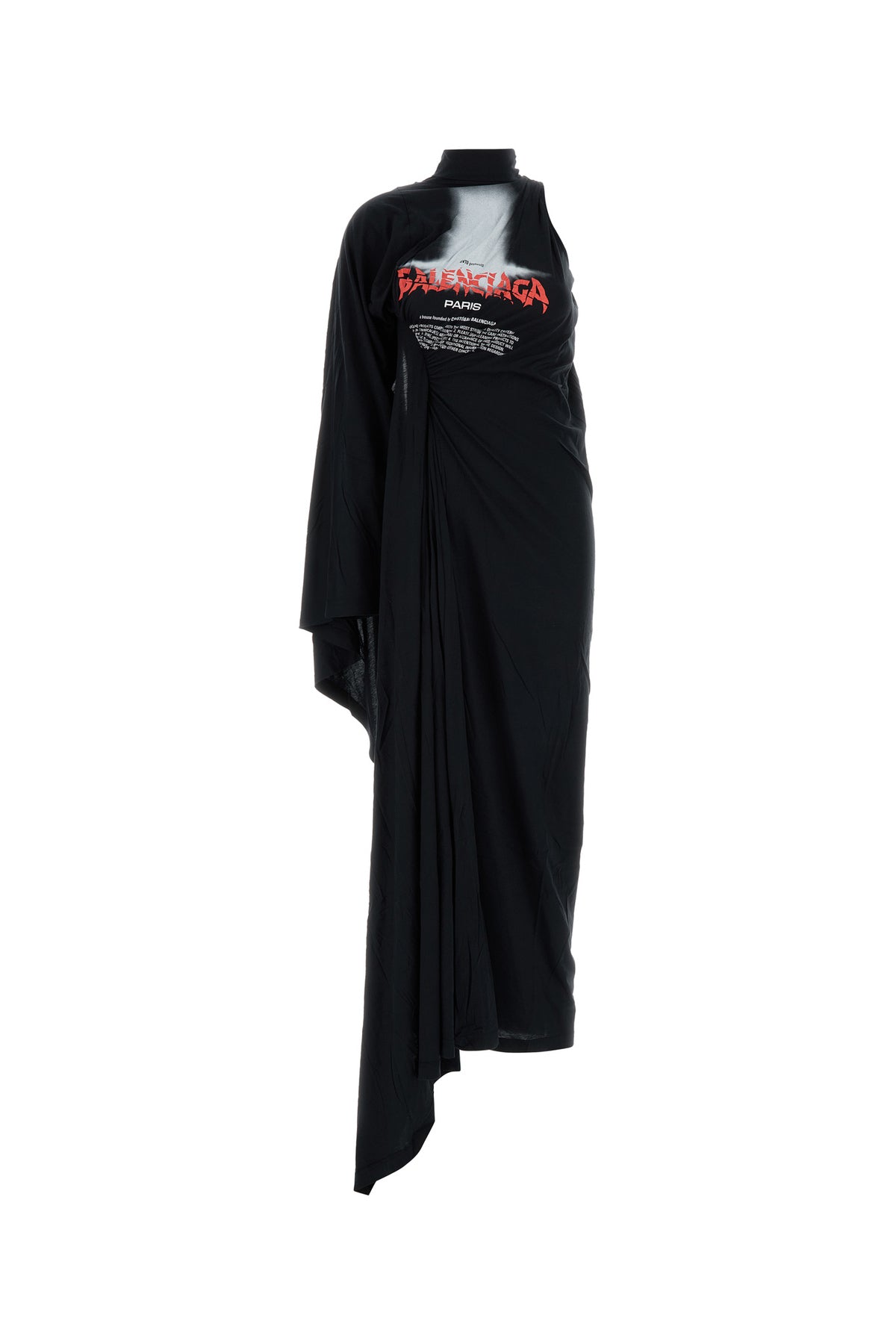 Balenciaga Abito in cotone nero