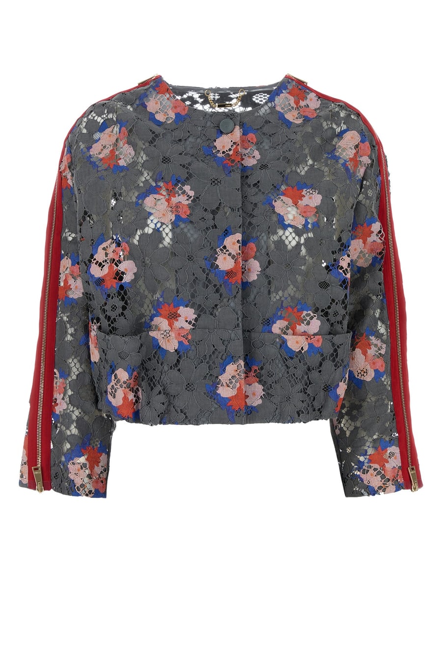 Fendi Giacca in pizzo stampato