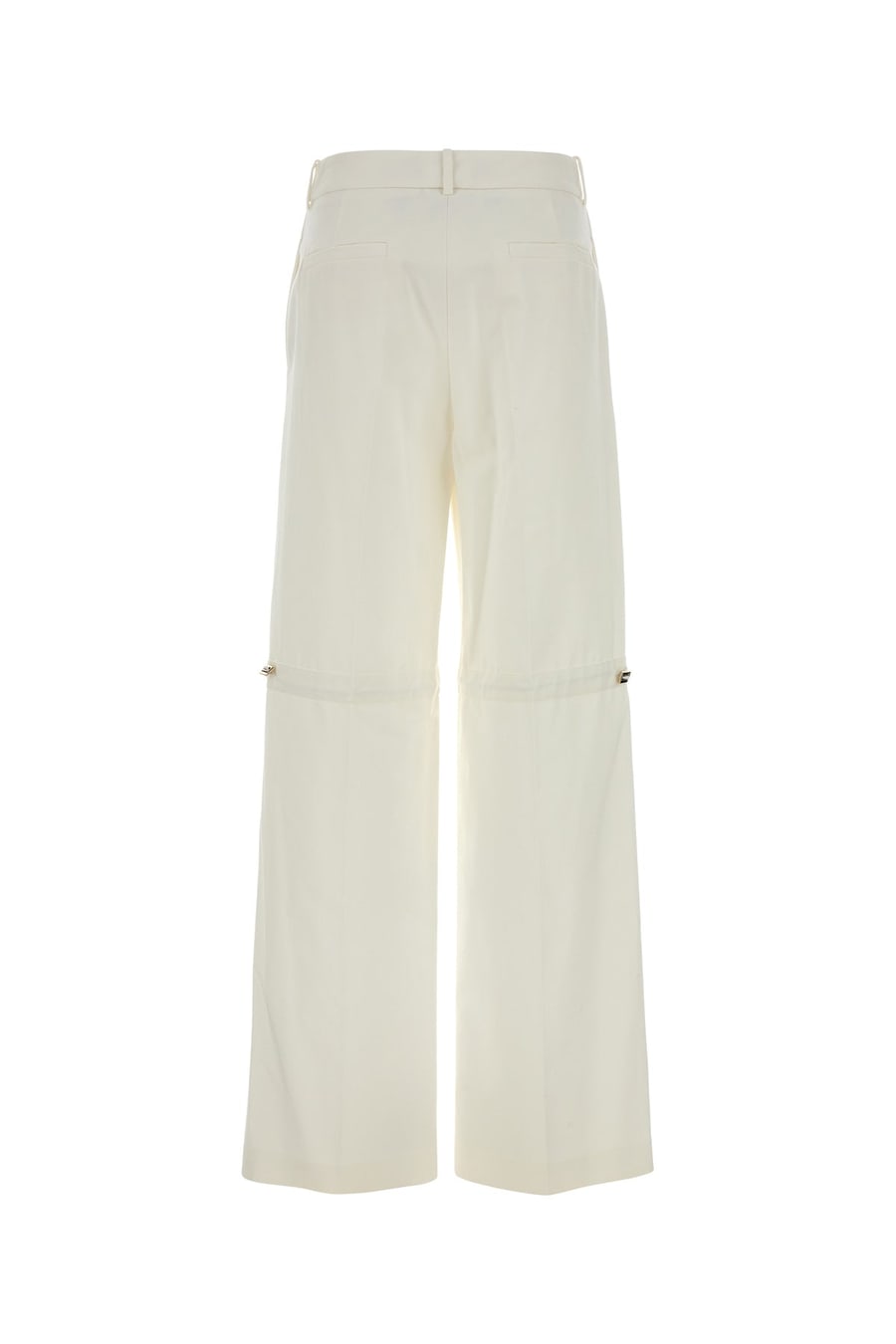 Fendi Pantalone in cotone bianco, view 2