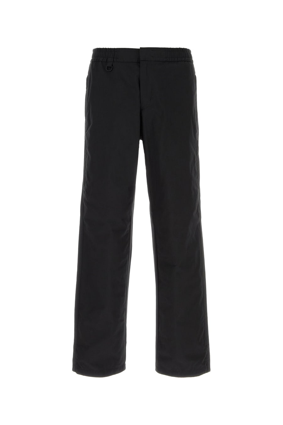 HERNO LAMINAR Pantalone in misto cotone nero