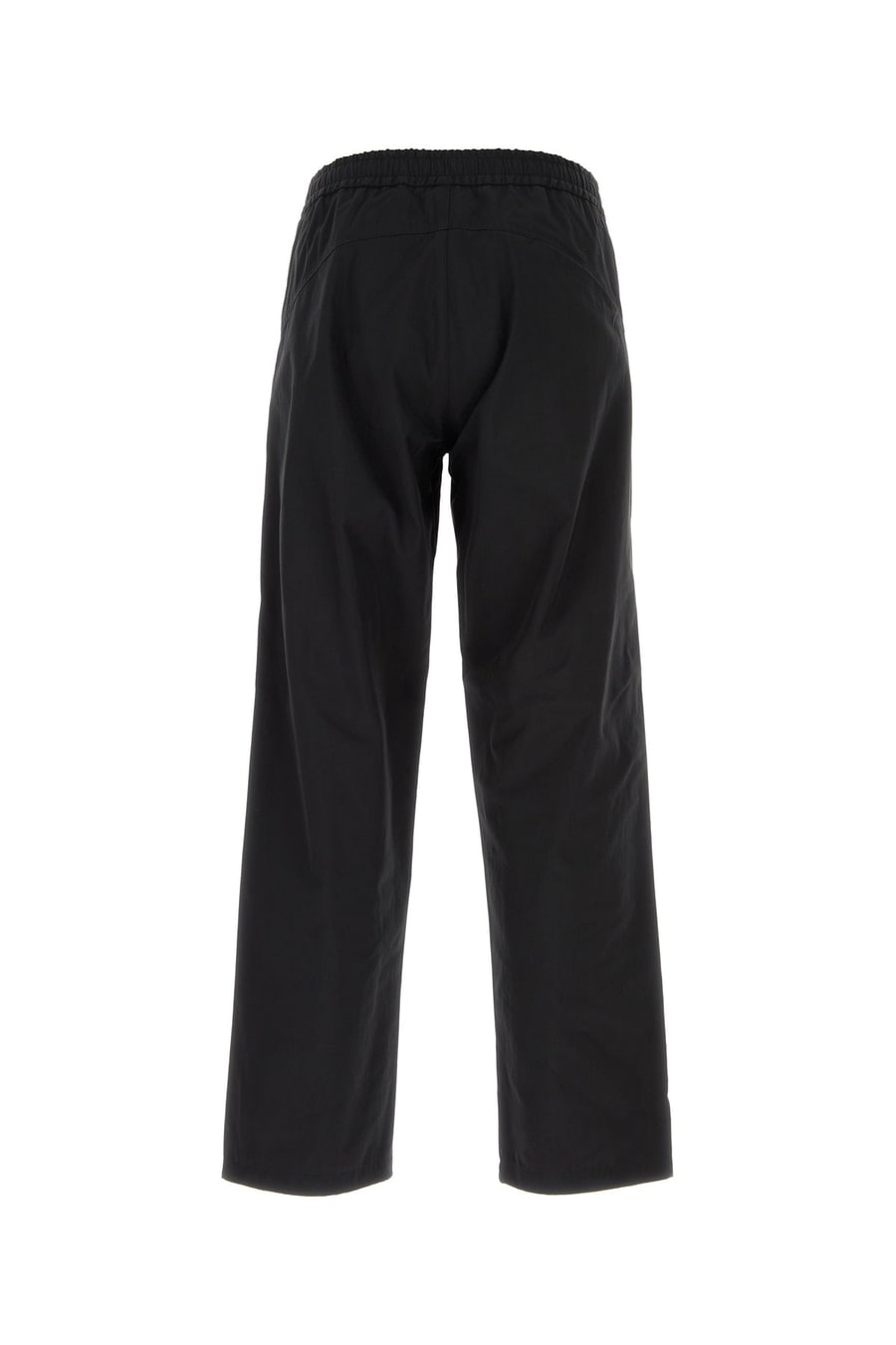HERNO LAMINAR Pantalone in misto cotone nero, view 2