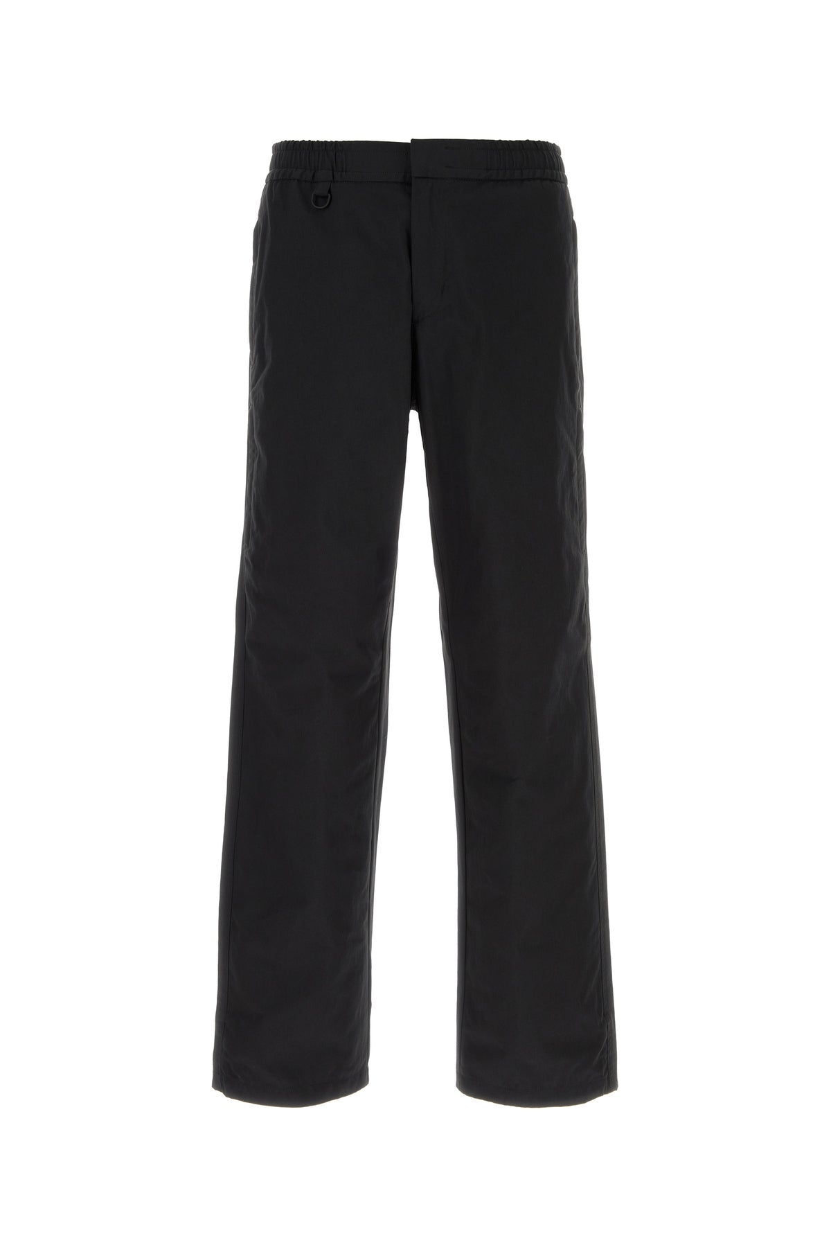 HERNO LAMINAR Pantalone in misto cotone nero