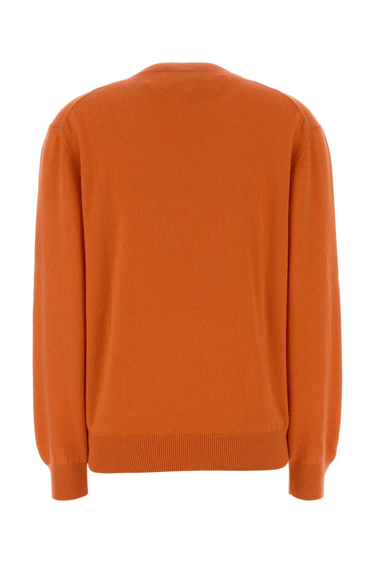 Fendi Maglione in cashmere stretch arancione, view 2