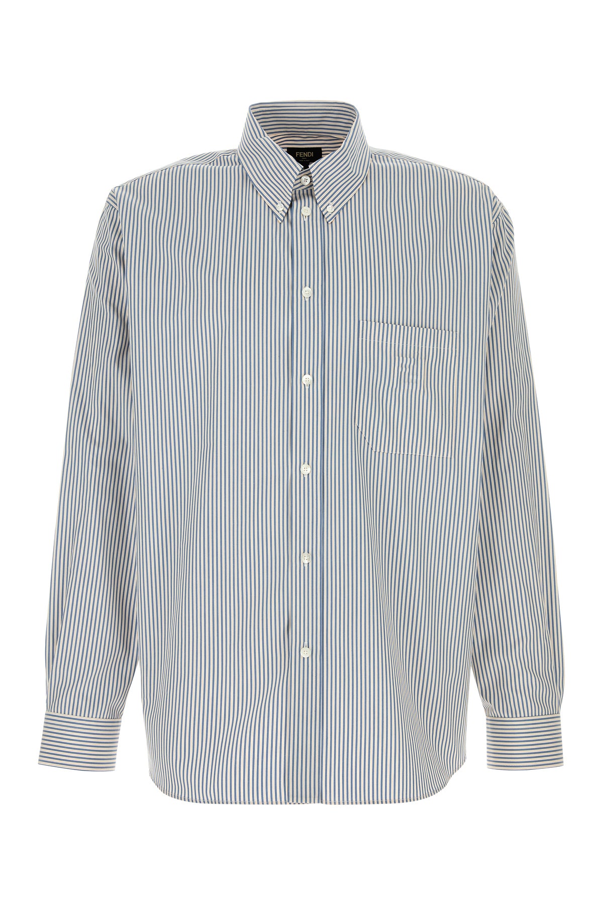 Fendi Camicia in popeline ricamato