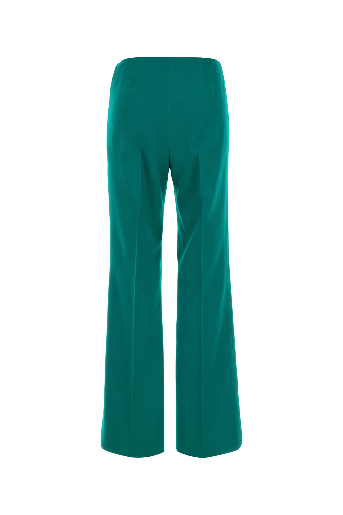 Fendi Pantalone in grain de poudre turchese, view 2