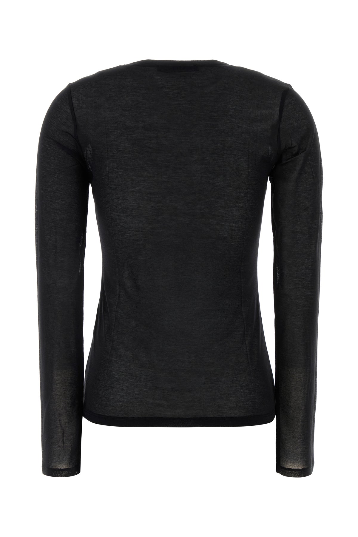 Our Legacy T-shirt in misto cotone nero, view 2