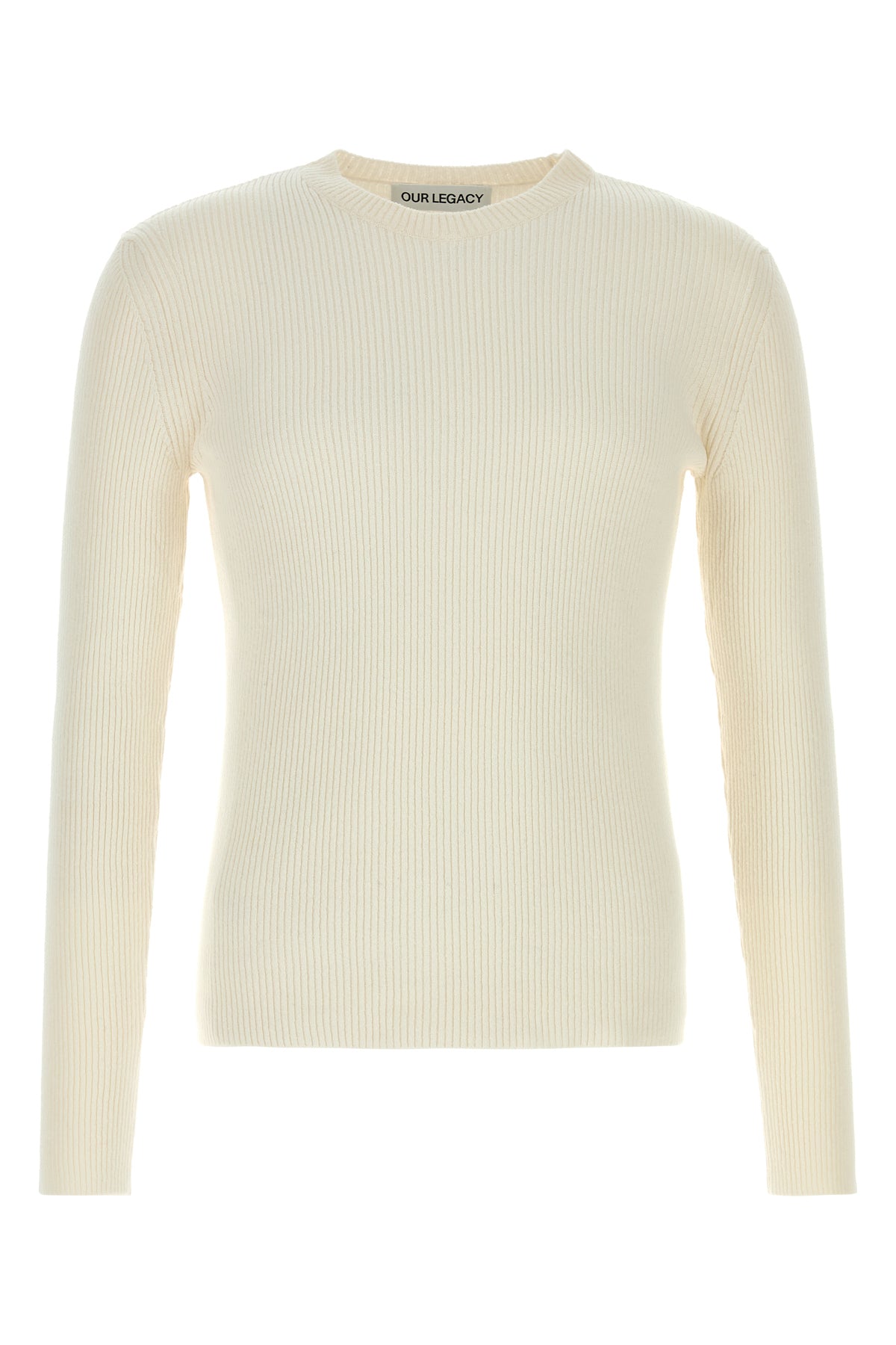Our Legacy Maglione in seta avorio