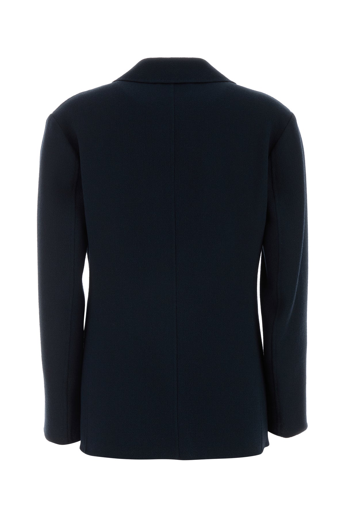Max Mara Giacca Azzurra in lana blu scuro, view 2
