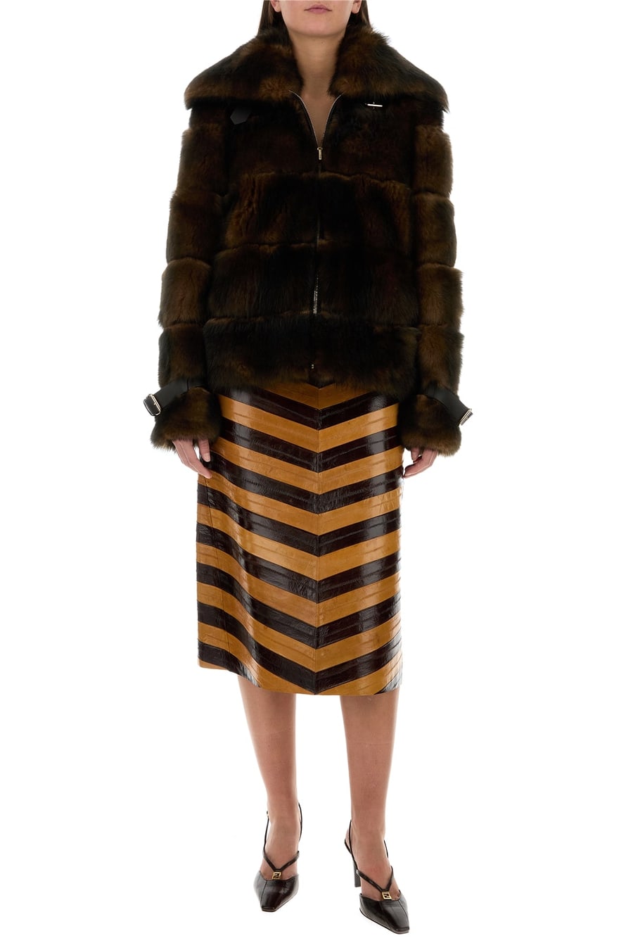 Fendi Pelliccia marrone, view 6