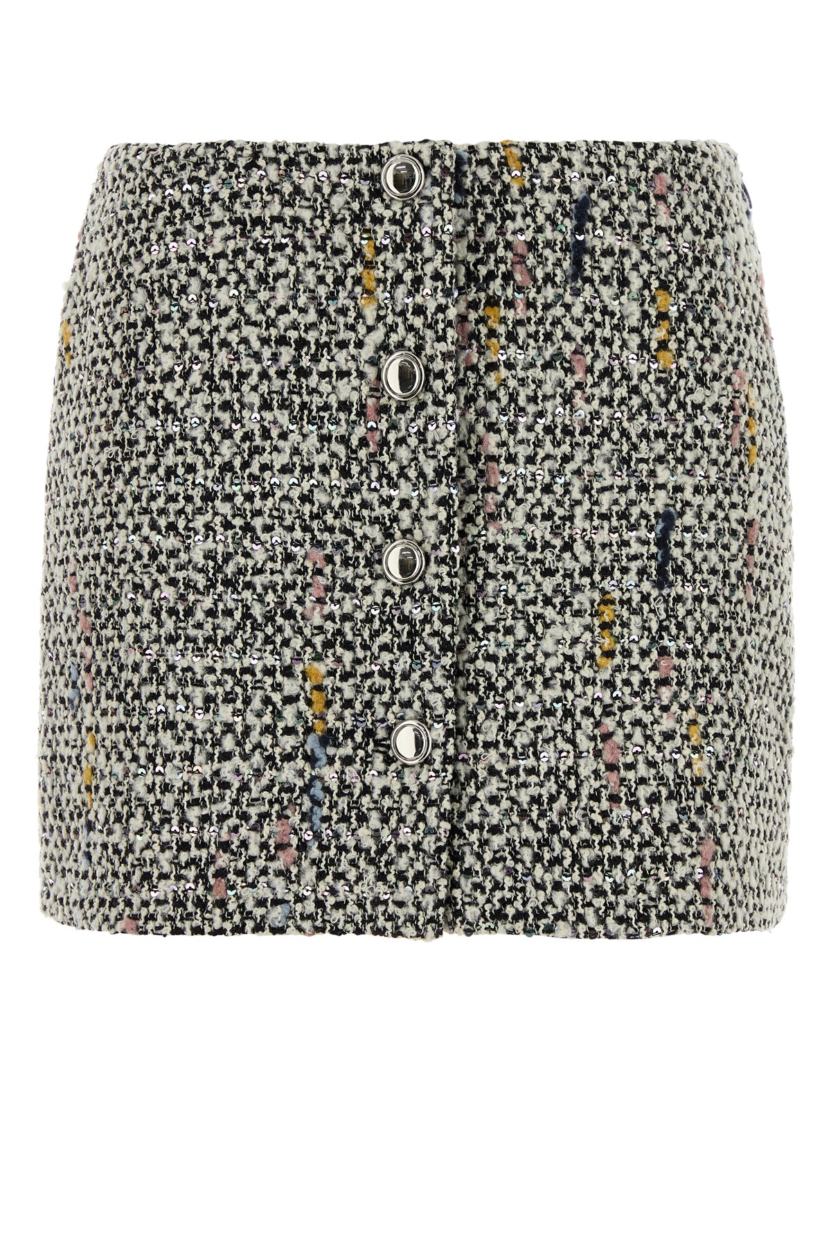 ALESSANDRA RICH Minigonna in tweed multicolor