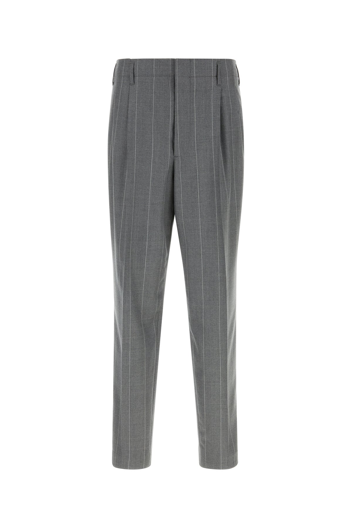 Brunello Cucinelli Pantalone in cotone ricamato
