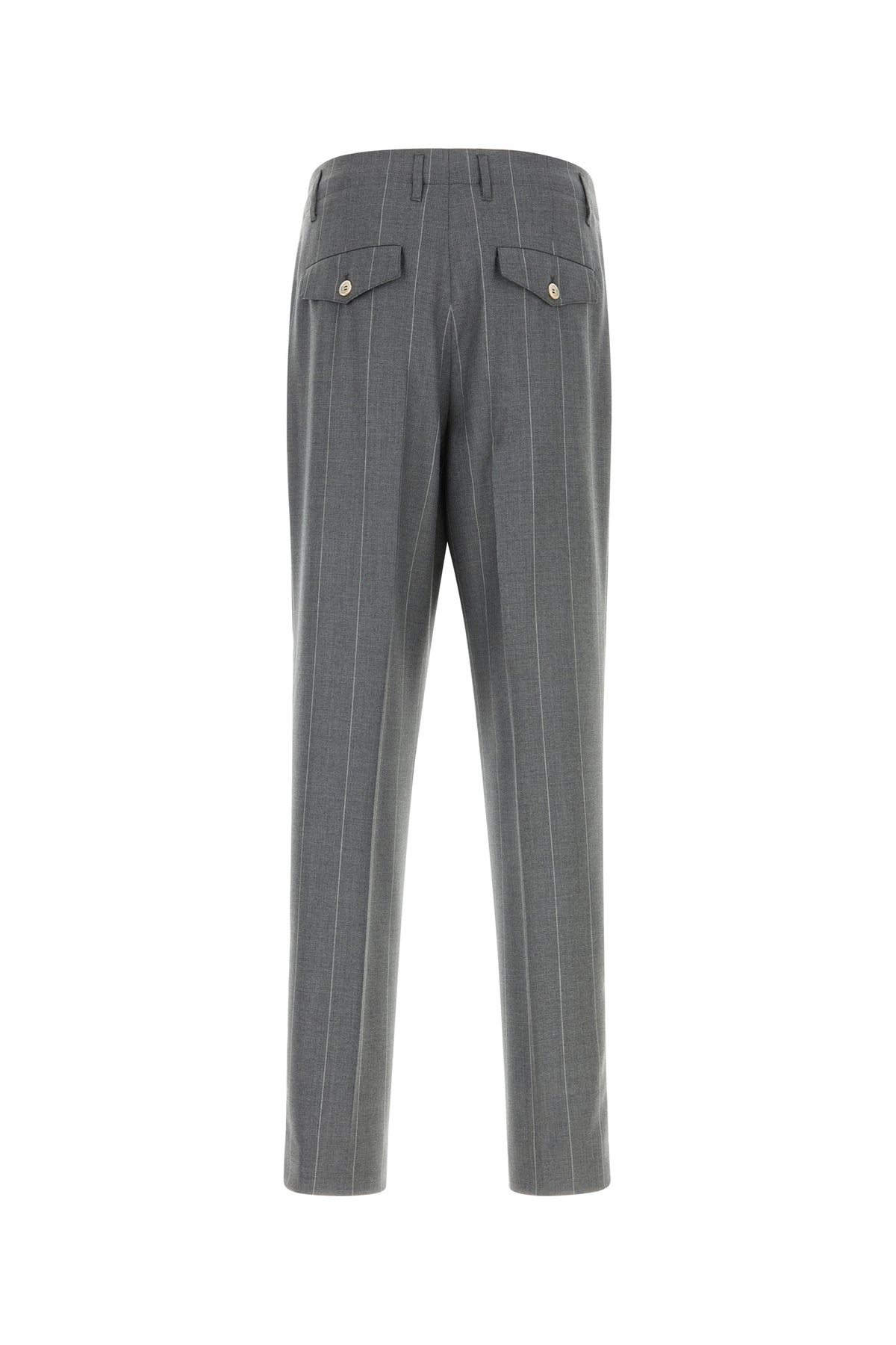 Brunello Cucinelli Pantalone in cotone ricamato, view 2