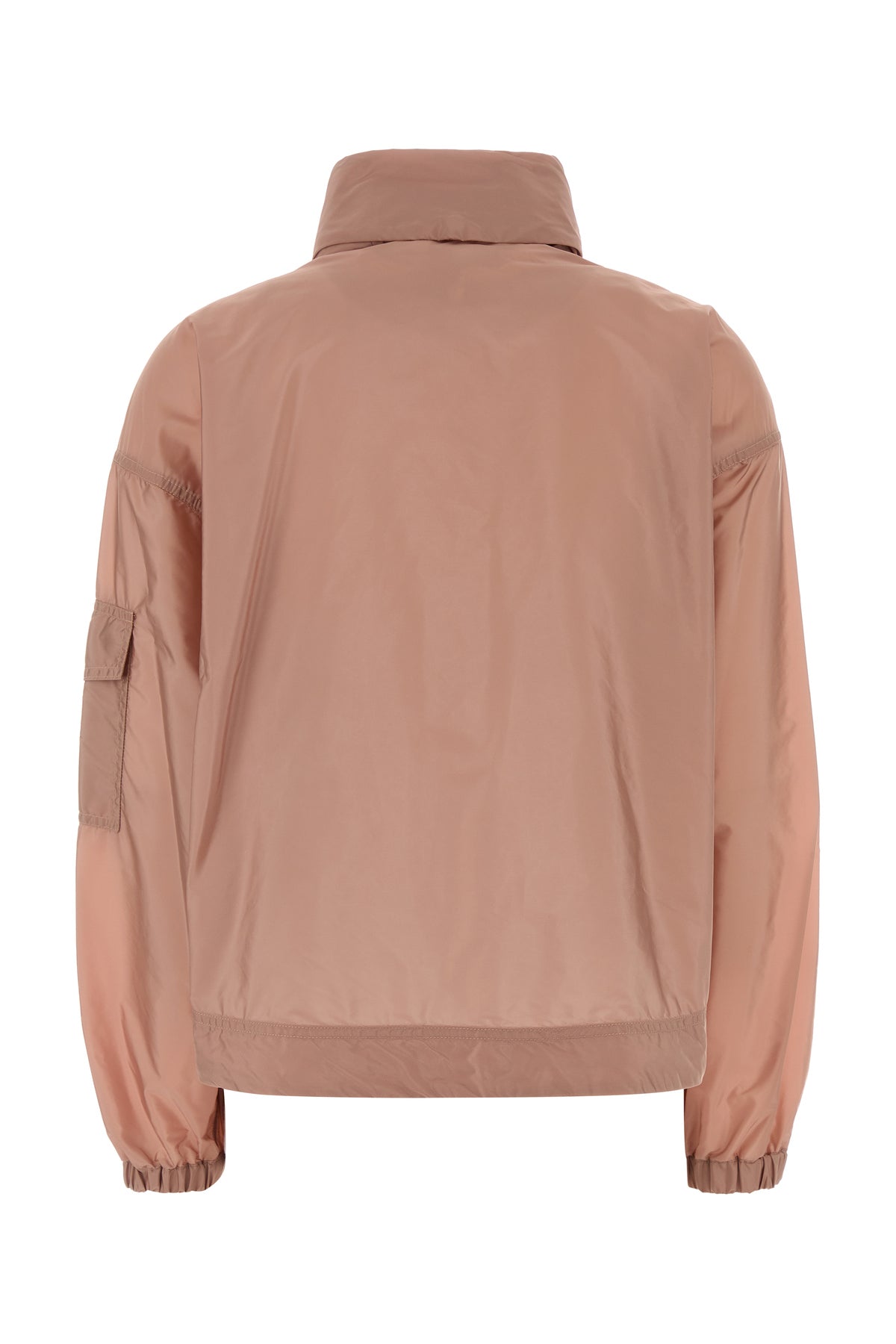 Moncler Giacca a vento Marmacy in nylon rosa cipria, view 2