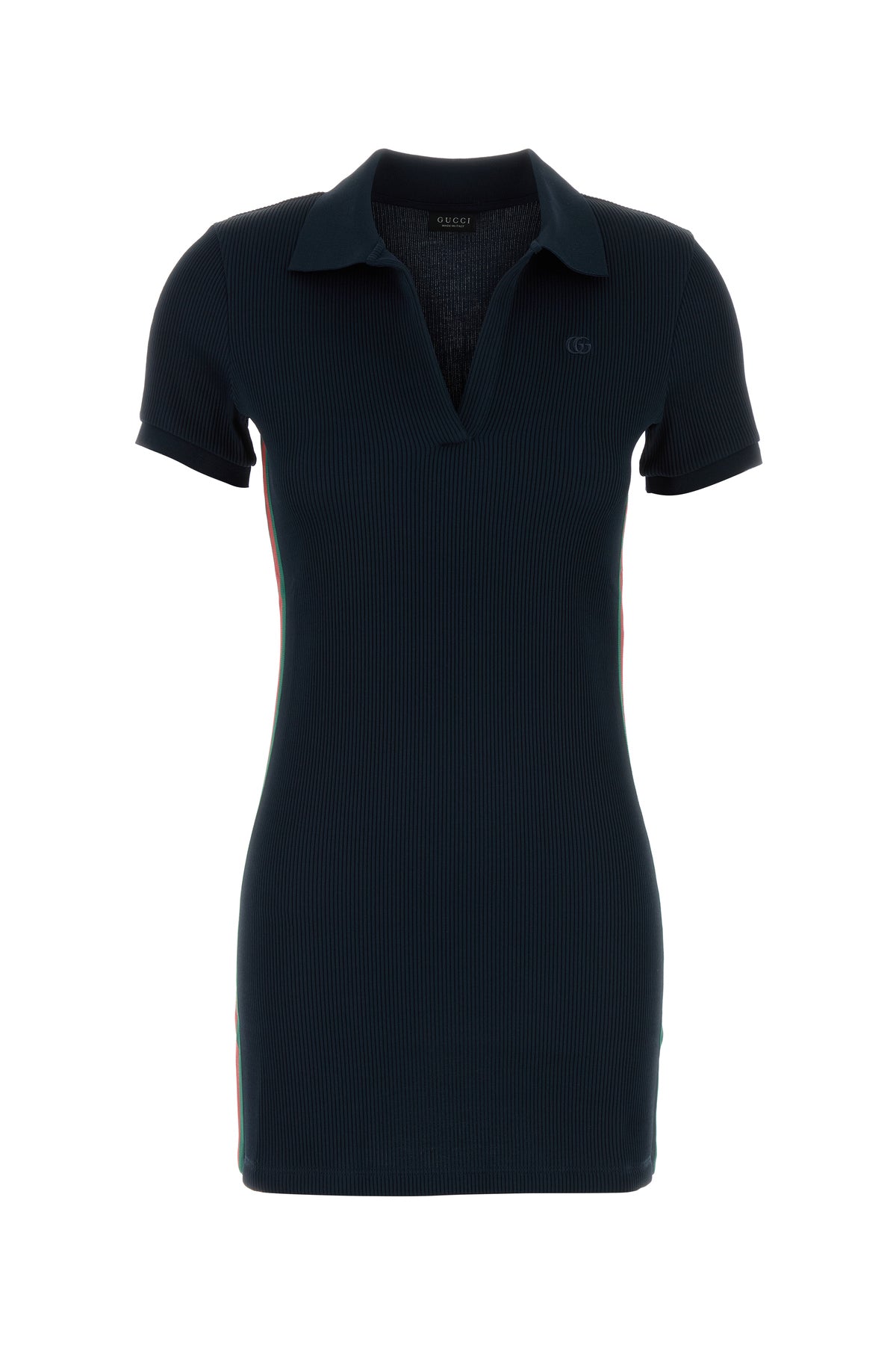 Gucci Abito polo in jersey blu navy