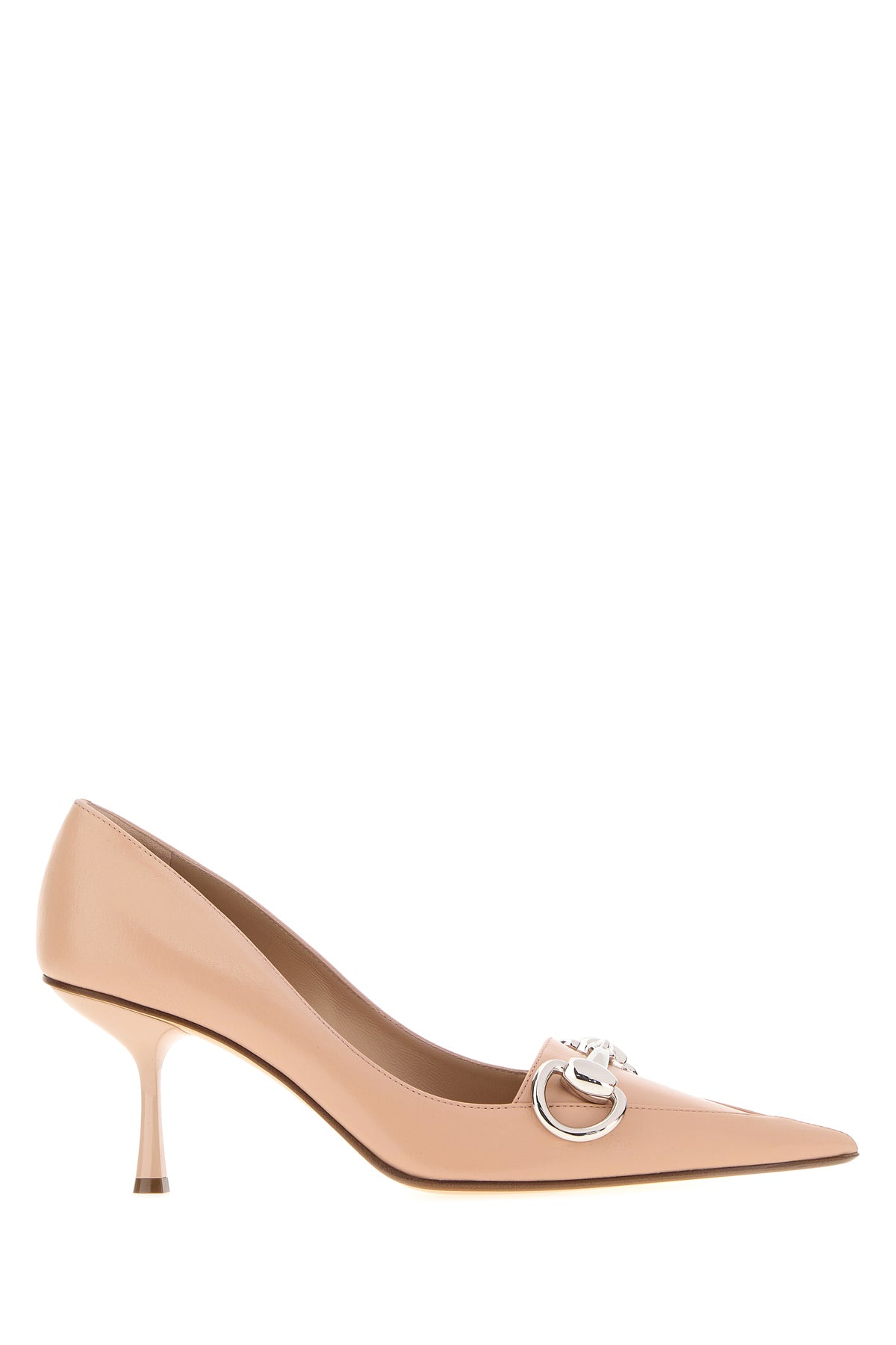 Gucci Scarpe con tacco in pelle rosa