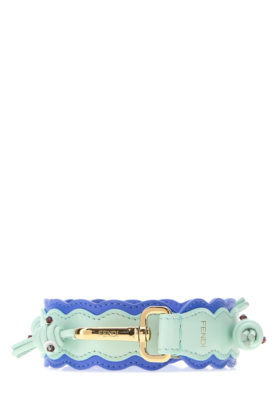 Fendi Tracolla You mini in pelle bicolor