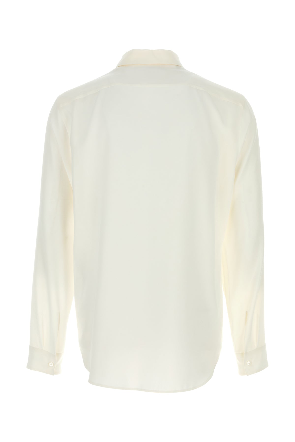 Gucci Camicia in crepe bianco, view 2