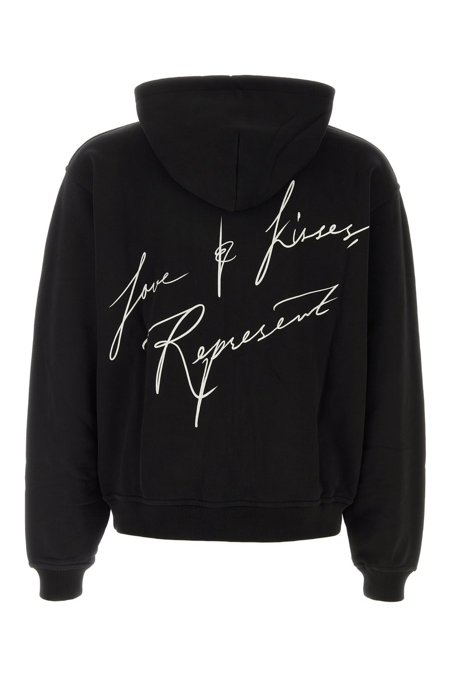 REPRESENT Felpa in cotone nero, view 2