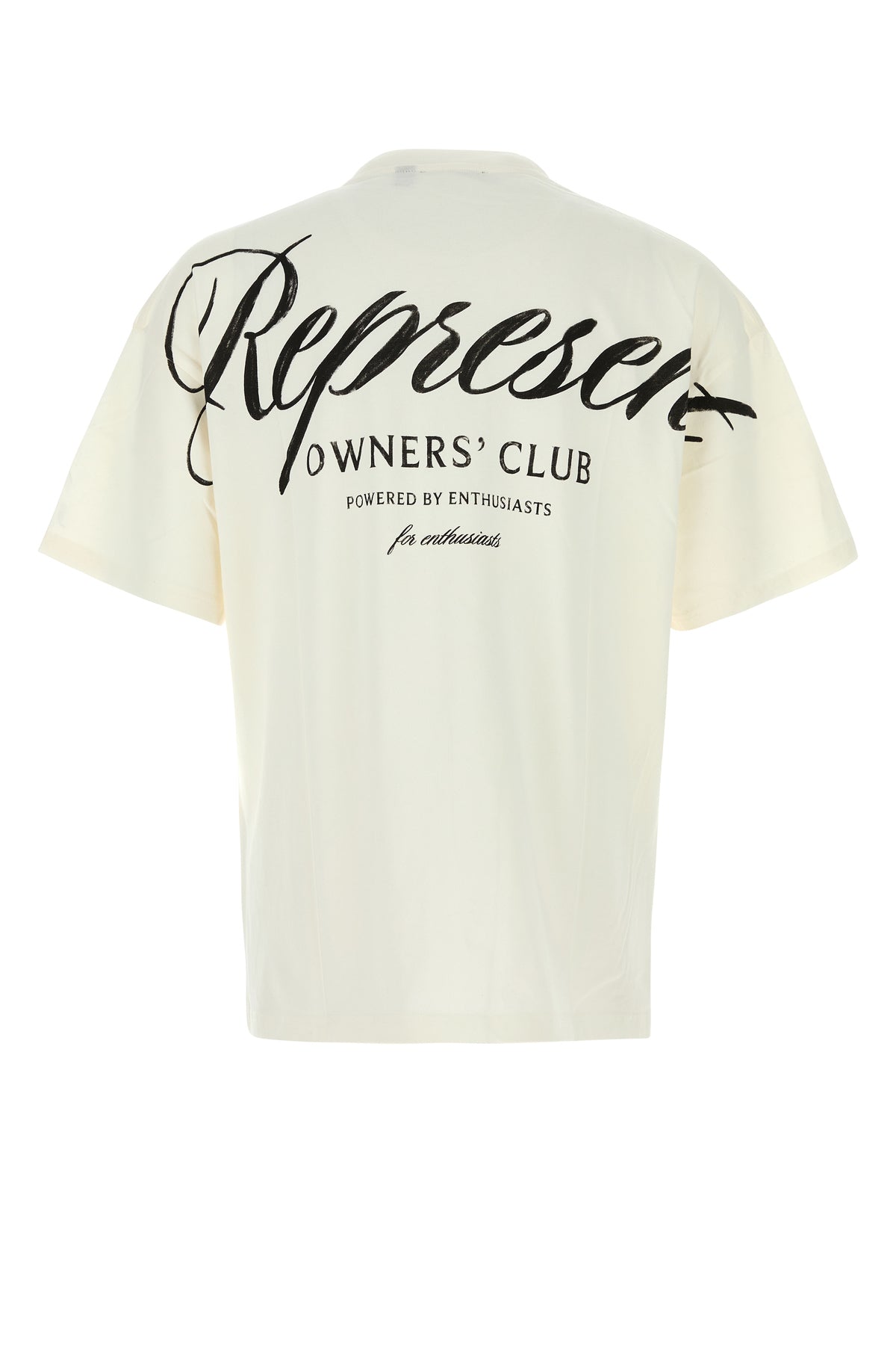 REPRESENT T-shirt in cotone bianco, view 2