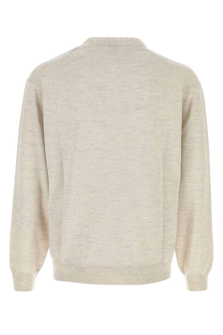 KENZO Cardigan in lana grigio chiaro, view 2