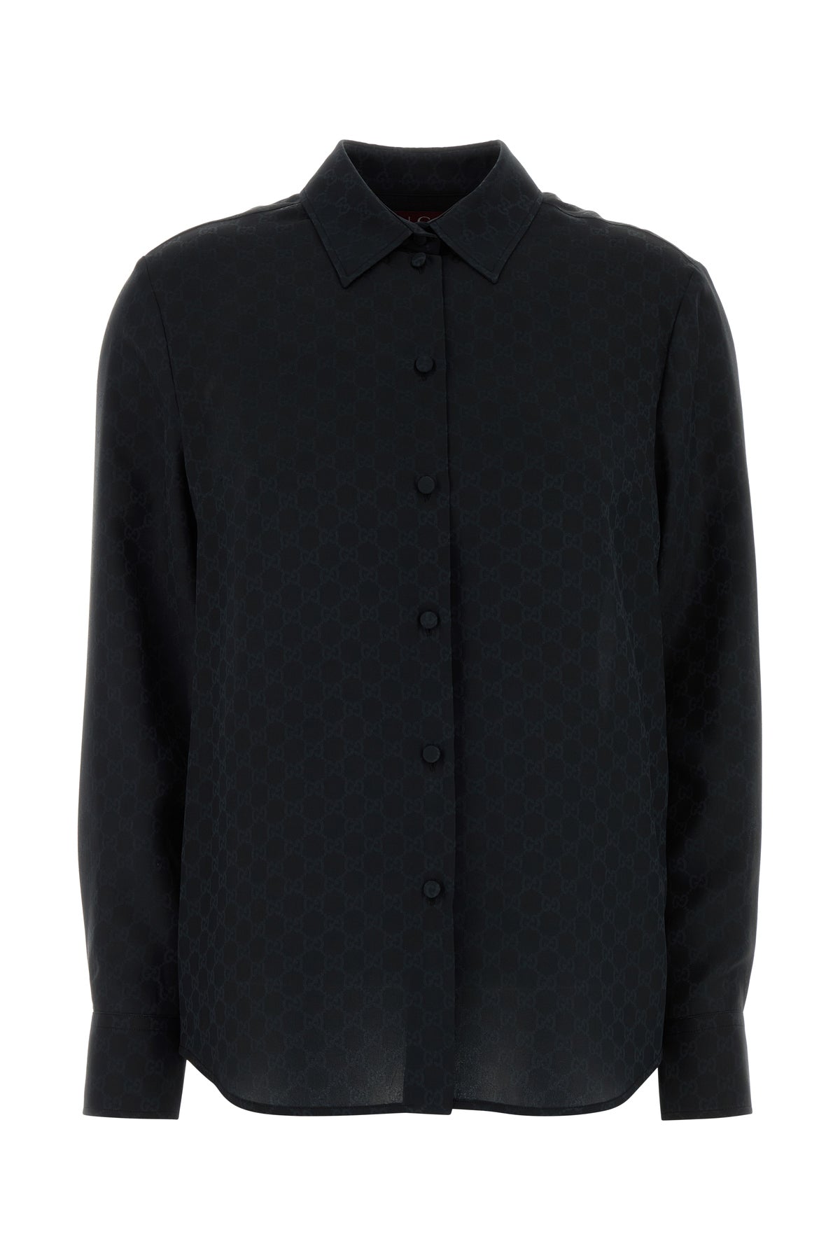 Gucci Camicia in crepe nero