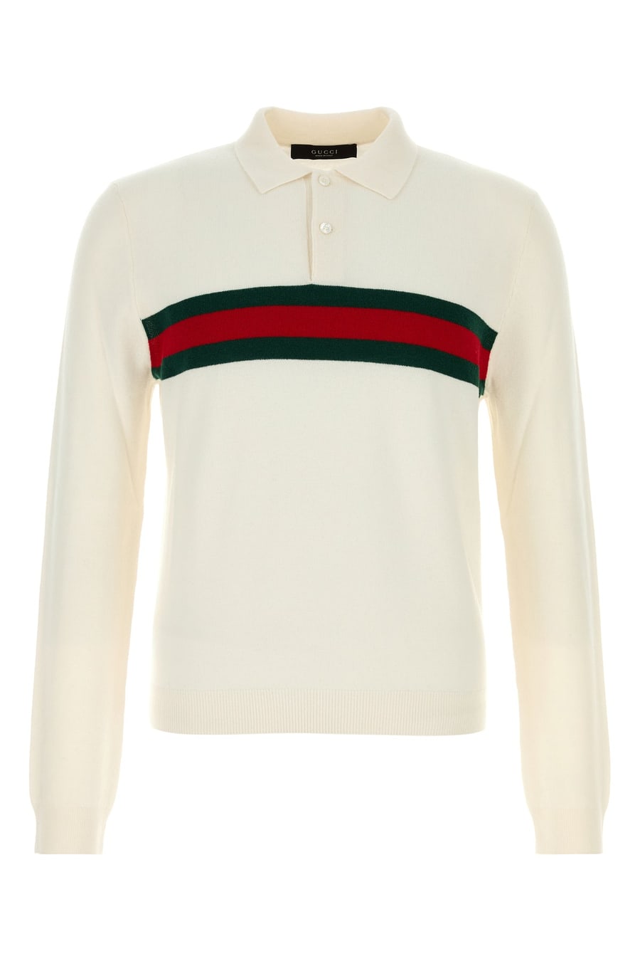 Gucci Polo in cashmere avorio