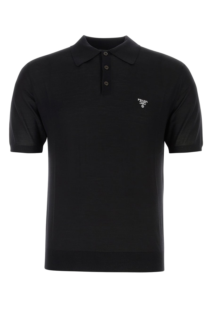 Prada Polo in lana nera