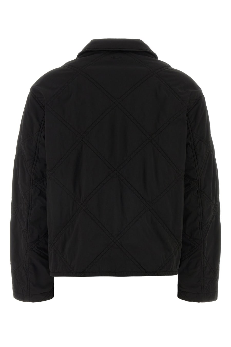 HERNO LAMINAR Giubbino in nylon stretch nero, view 2