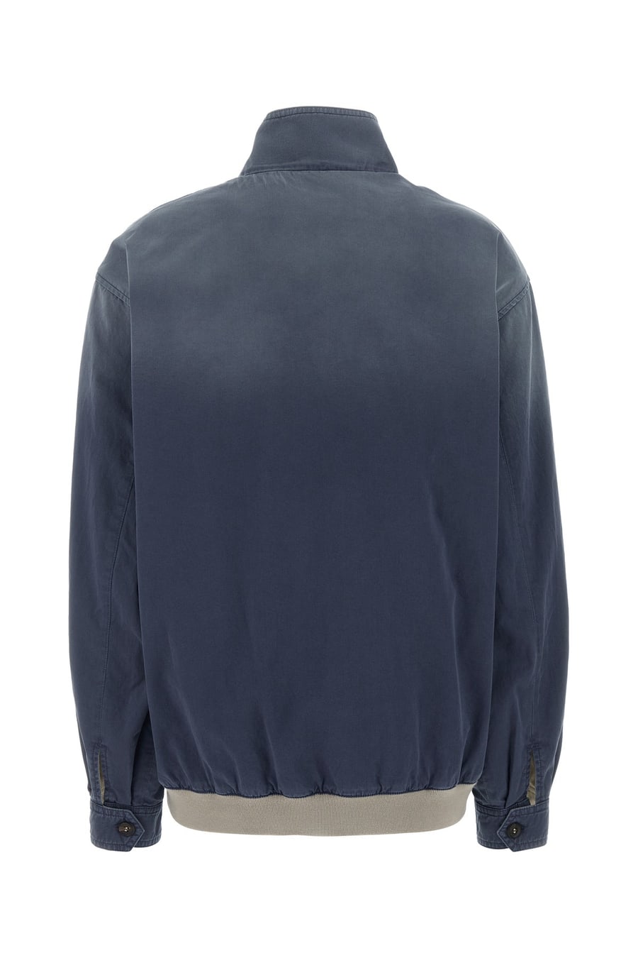 Miu Miu Giubbino in twill blu navy, view 2
