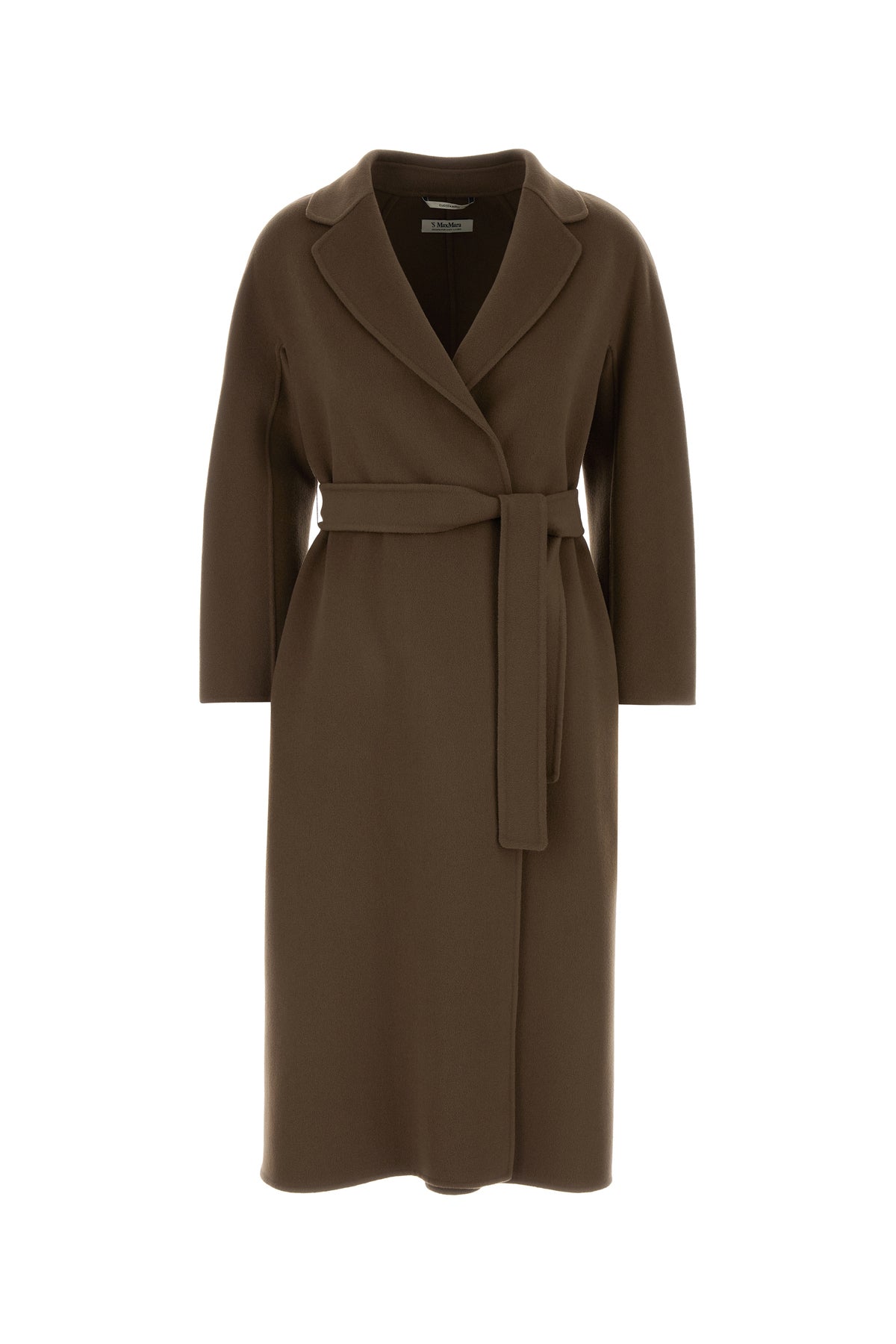 Max Mara Cappotto Esturia in lana fango