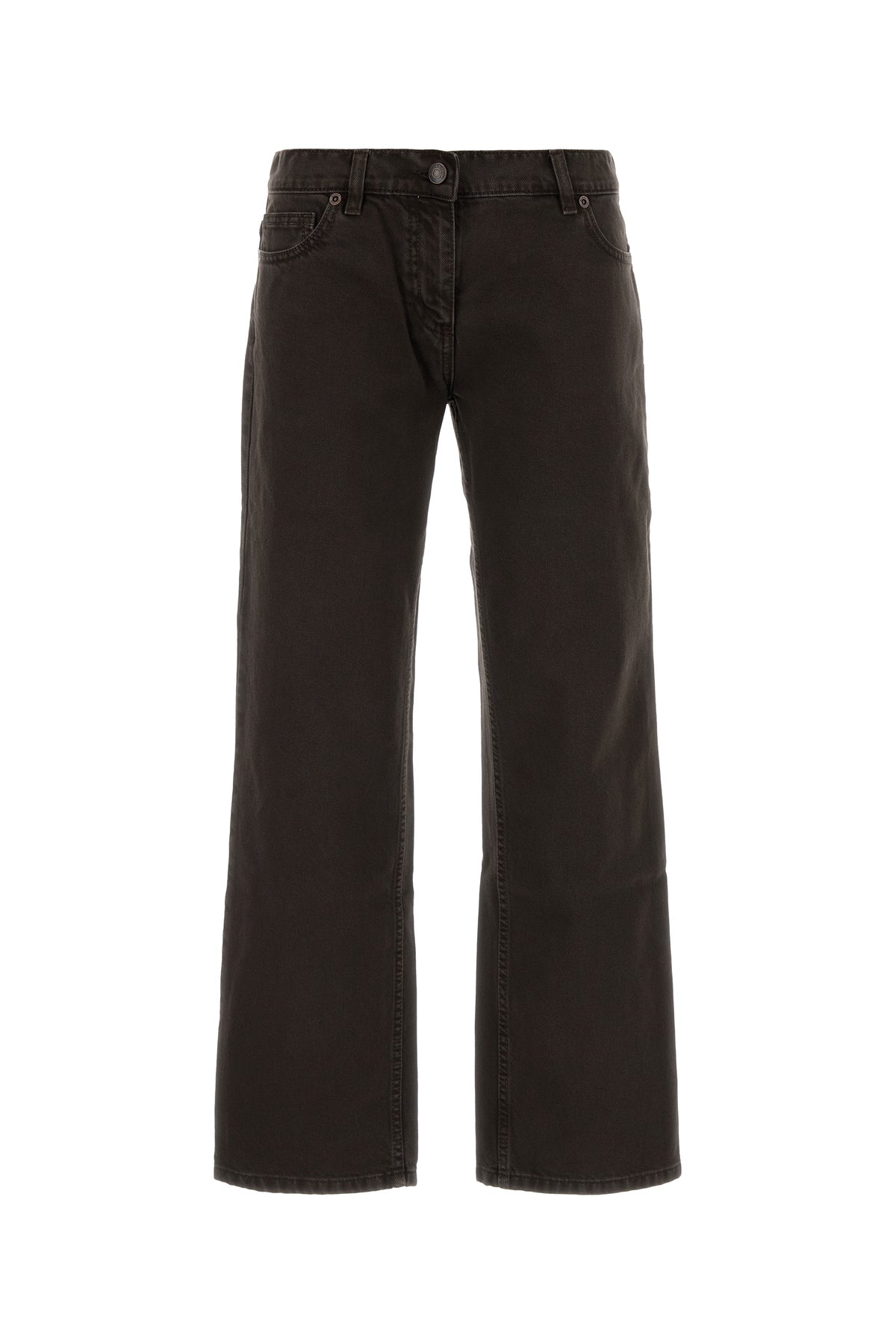 MAGDA BUTRYM Jeans in denim marrone