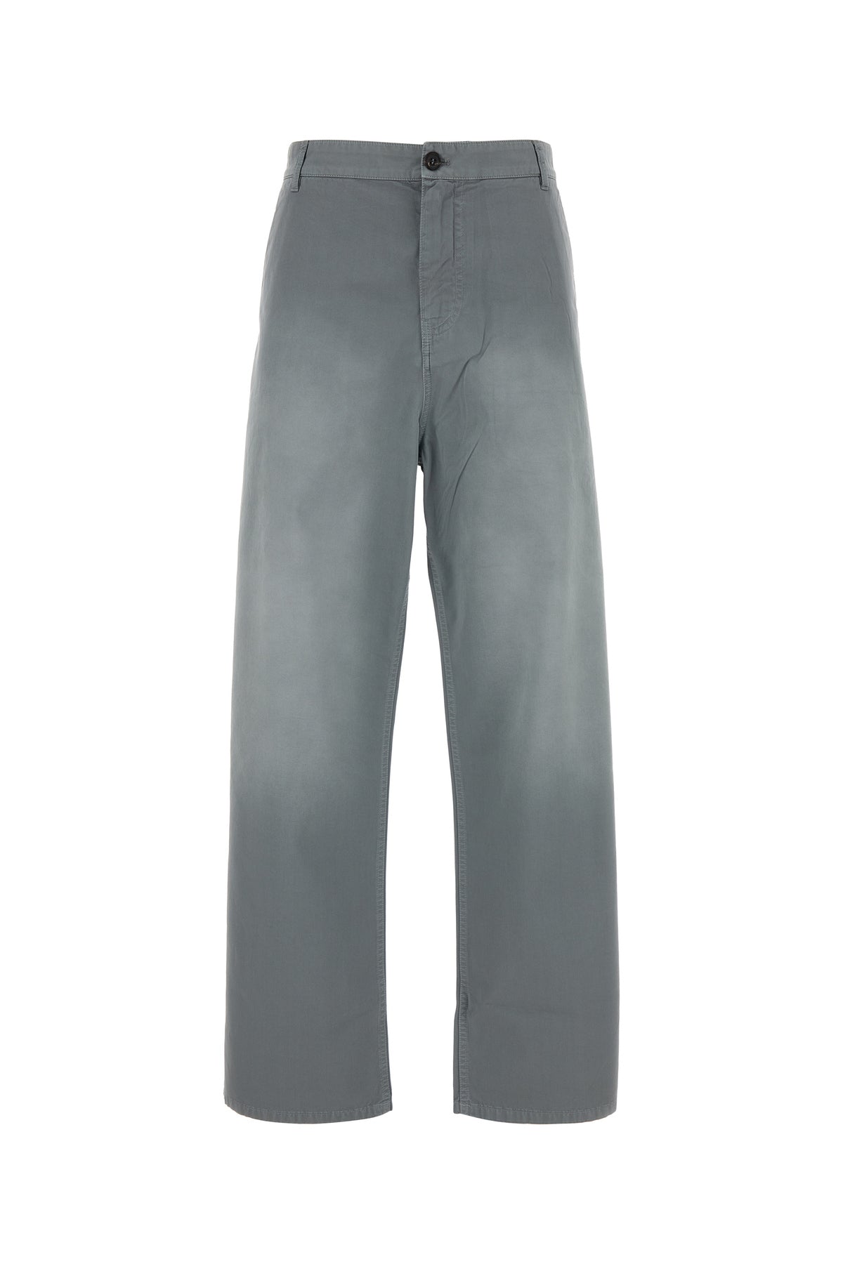 Miu Miu Pantalone in twill grigio