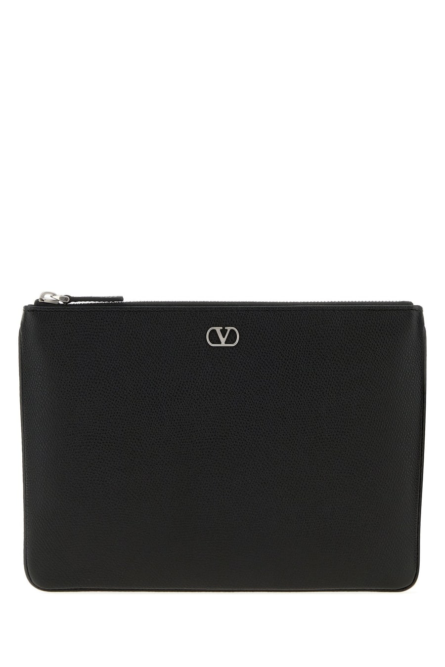 Valentino Garavani Clutch VLogo Signature in pelle nera