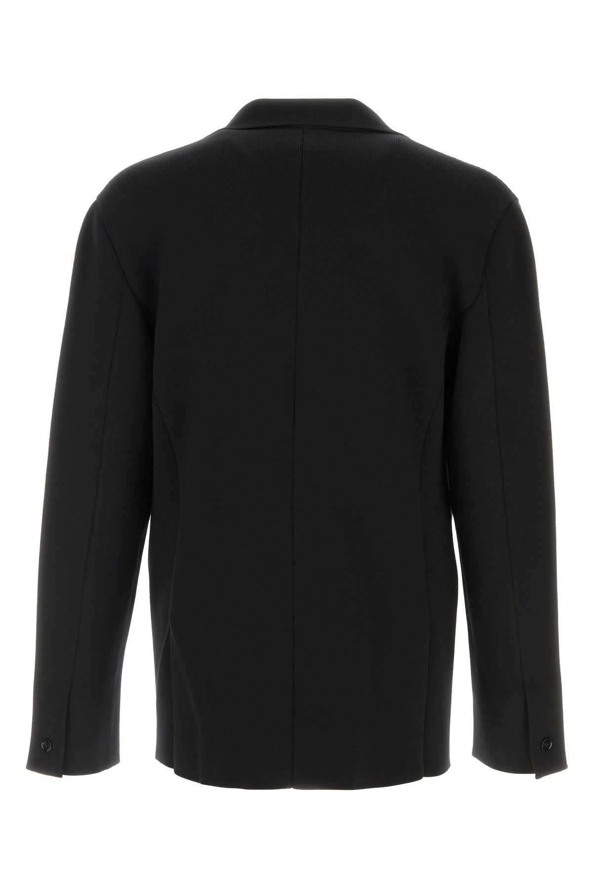 Tom Ford Giacca in misto lana stretch nera, view 2
