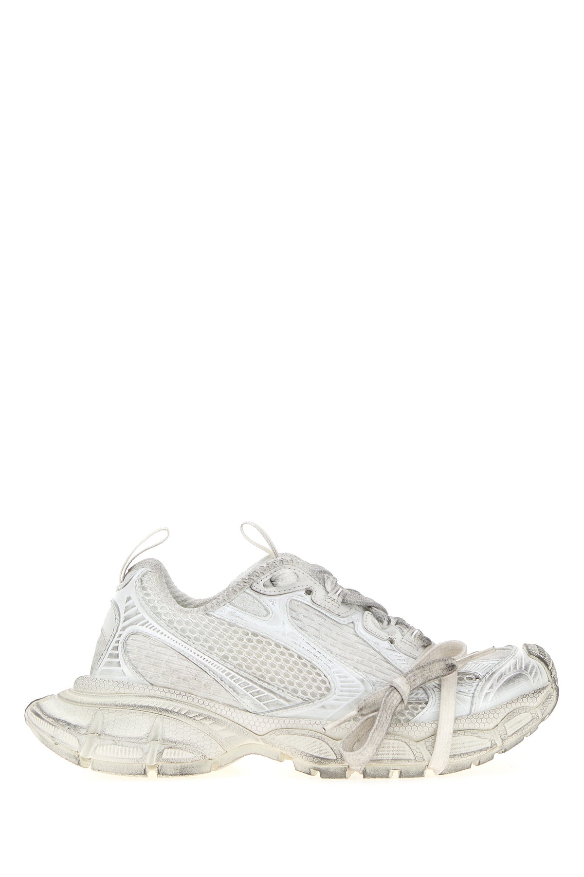 Balenciaga Sneakers 3XL bianche in rete e gomma