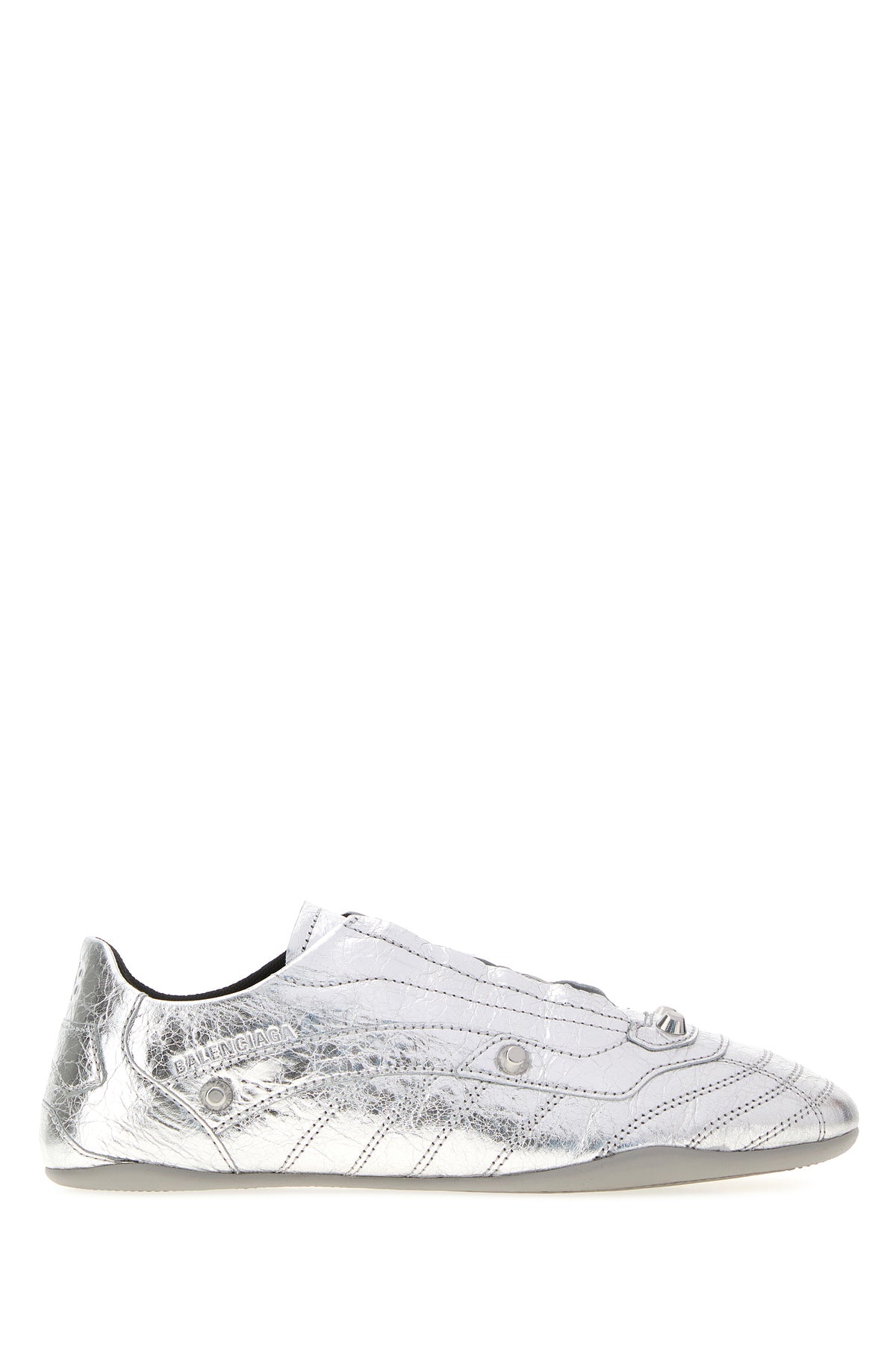 Balenciaga Sneakers City in pelle argento