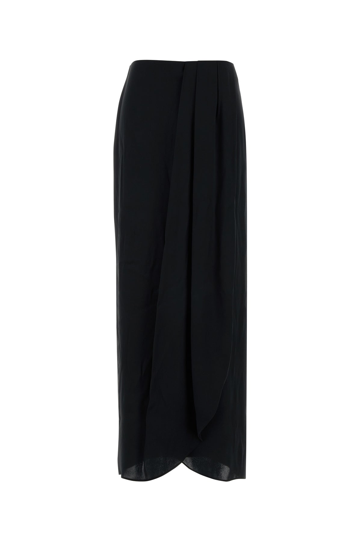 Maison Margiela Gonna in raso nero