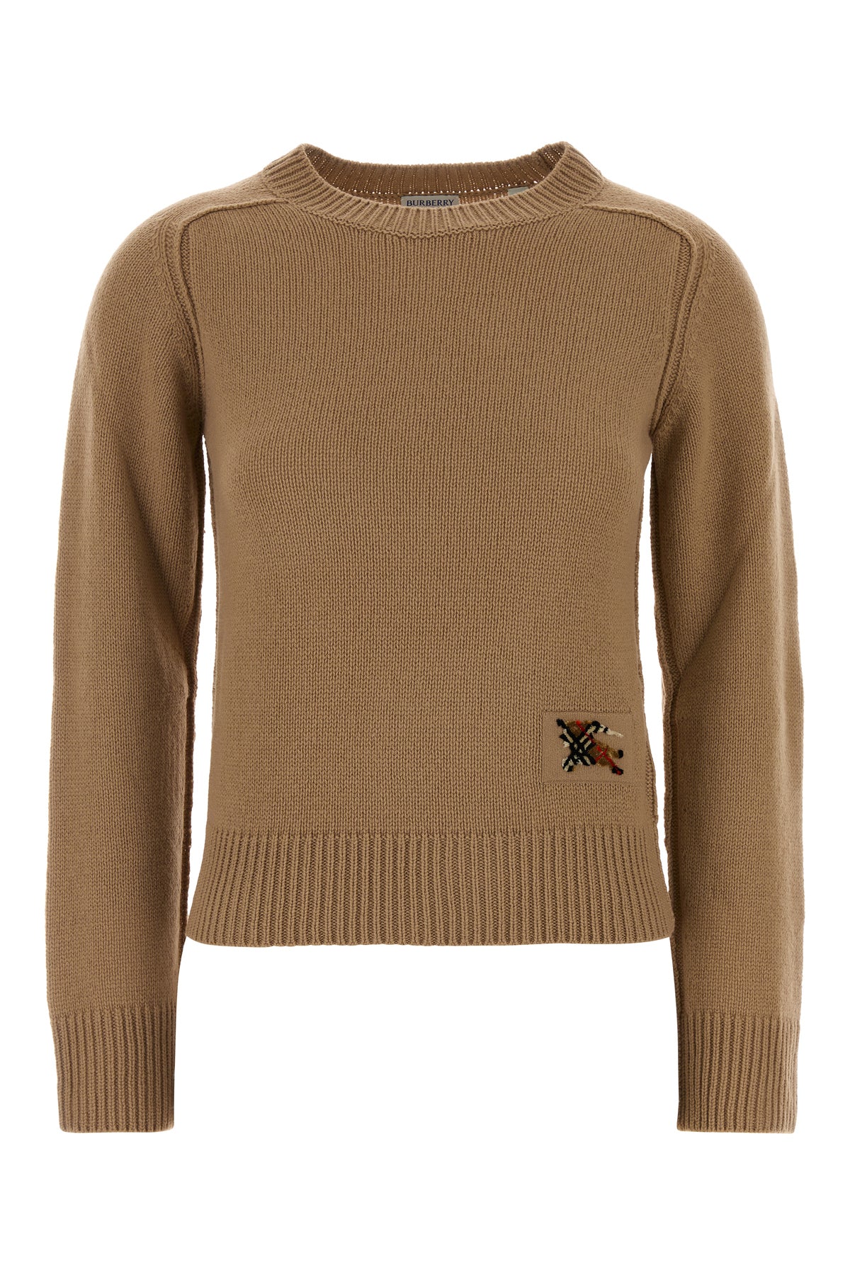 Burberry Maglione in misto lana beige