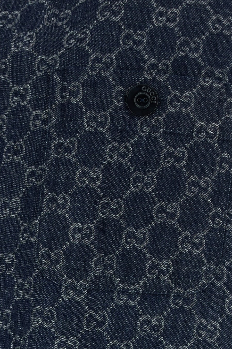 Gucci Giacca in denim GG, view 3