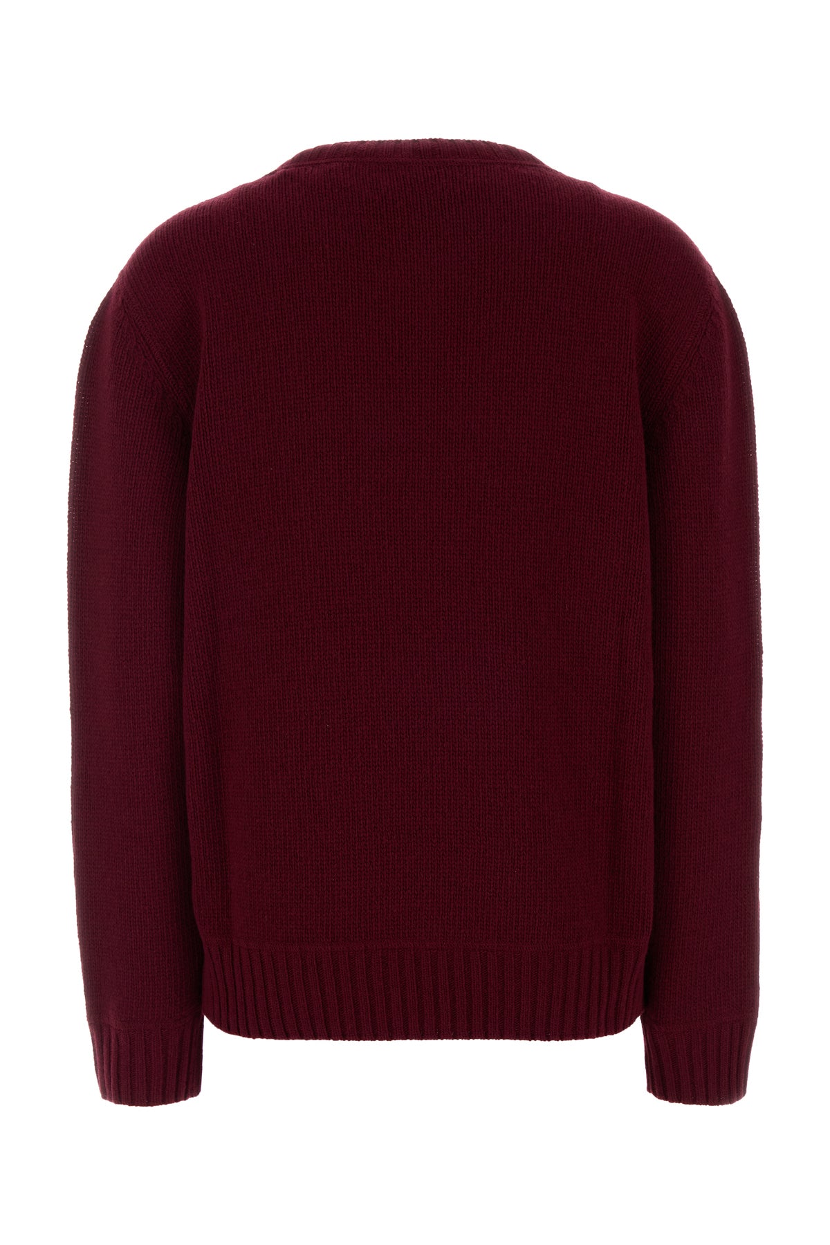 Prada Maglione in misto lana bordeaux, view 2